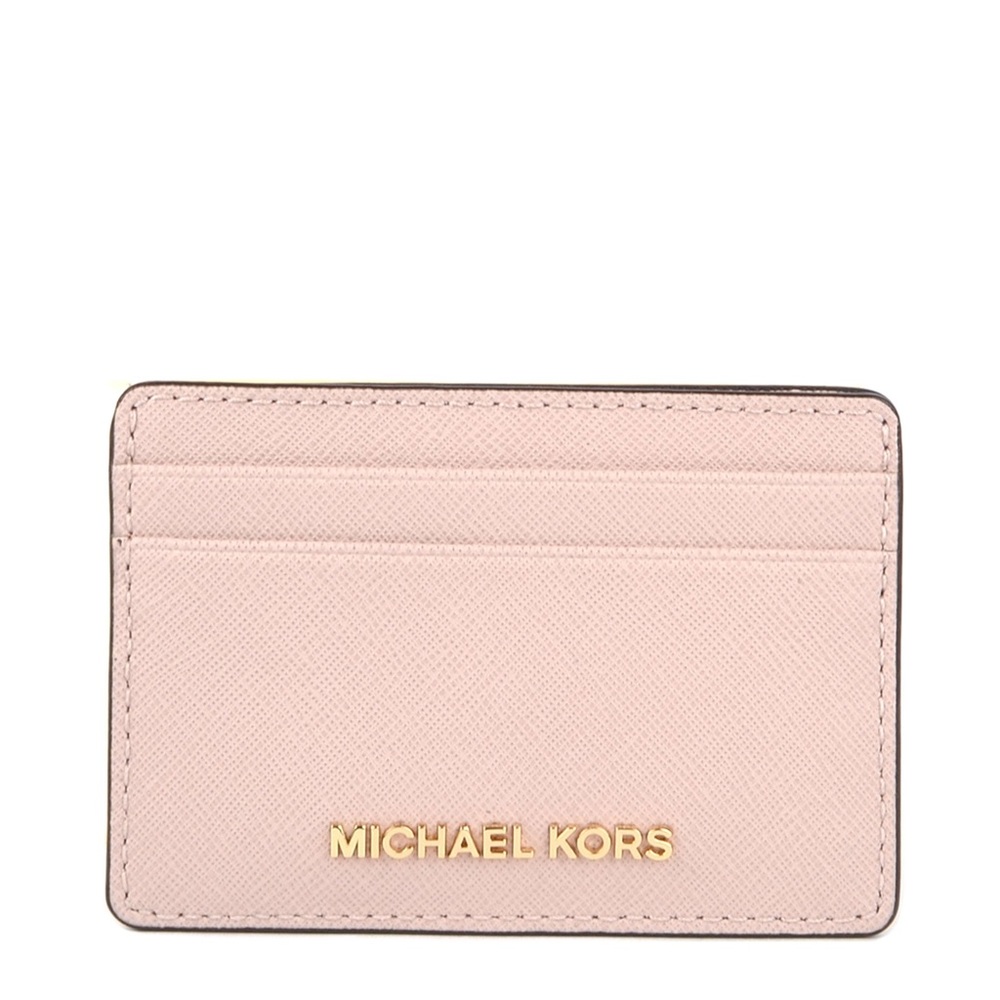 Michael Kors Soft Pink Credit Card Holder Wallet